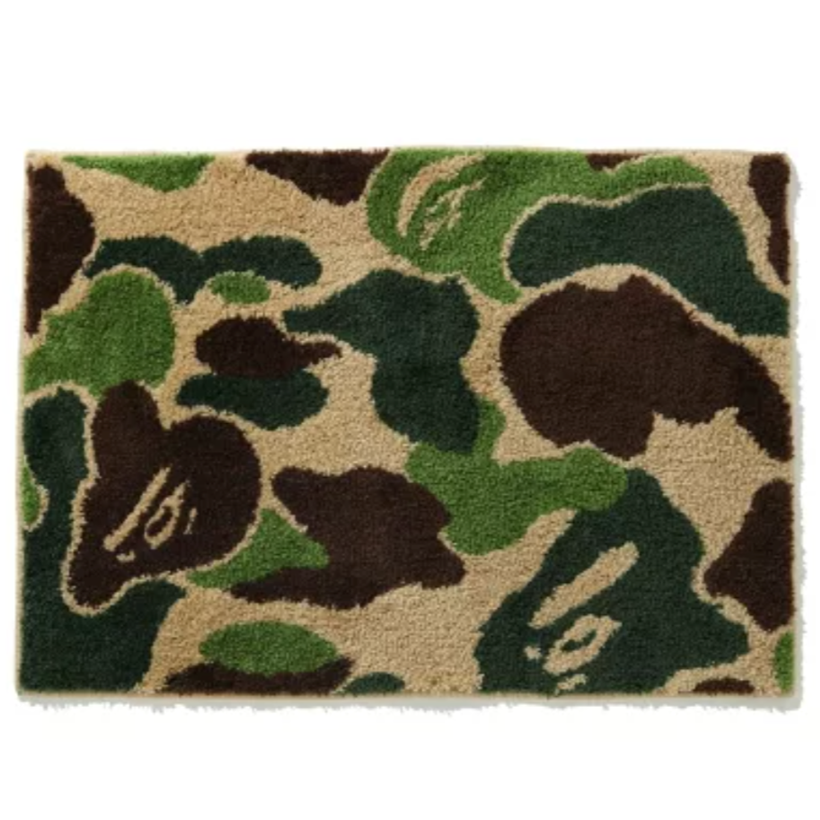 BAPE ABC CAMO RUG MAT