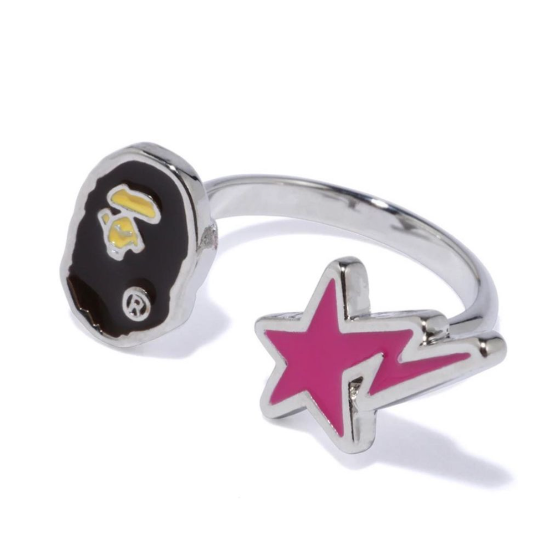 BAPE APE HEAD STA RING