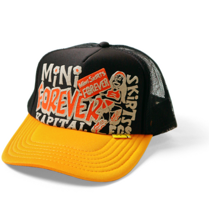 Kapital Legs Mini Skirts Forever Trucker Cap