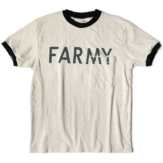 Kapital Tenjiku Ringer Pocket T-shirt (FARMY)