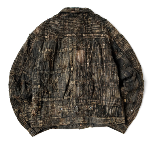 Kapital TEACORE Black Boro Spring 1st Jacket