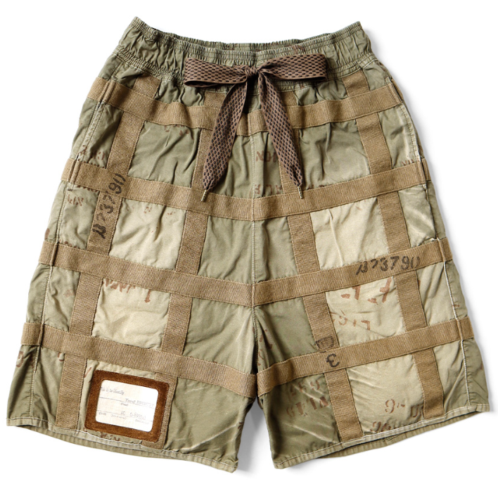 Kapital Cotton Weather Prisoner Craft Tattersall Remade Shorts