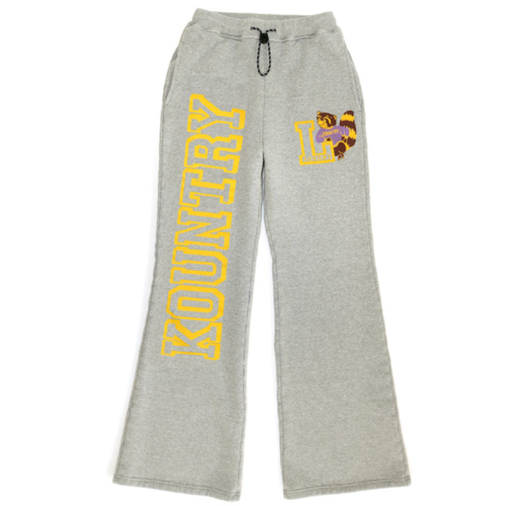 Kapital 30/- Fleece Flared Sweatpants (Kountry)