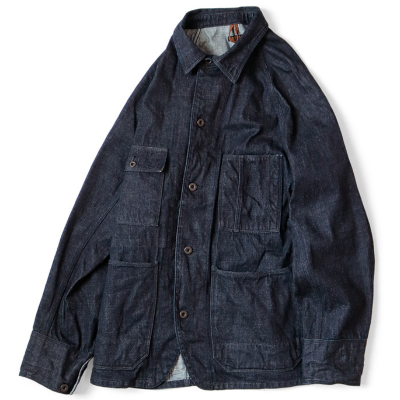 Kapital 12oz Denim Cactus Coverall (Black Thread ver)