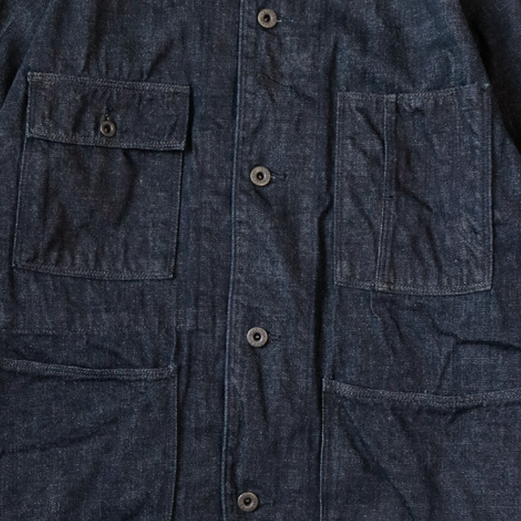 Kapital 12oz Denim Cactus Coverall (Black Thread ver)