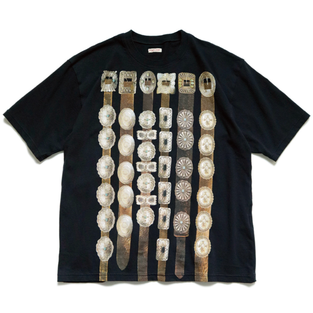 Kapital 20/-T-shirt Crew T (Curtain Concho pt)