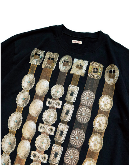 Kapital 20/-T-shirt Crew T (Curtain Concho pt)