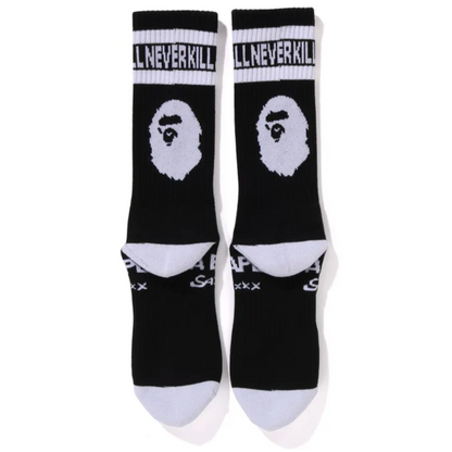 Saint Mxxxxxx x Bape Socks