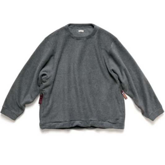 Kapital Reverse Fleece Big Crew Sweater