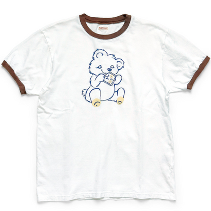 Kapital Peckish Little Bear Jersey Ringer T