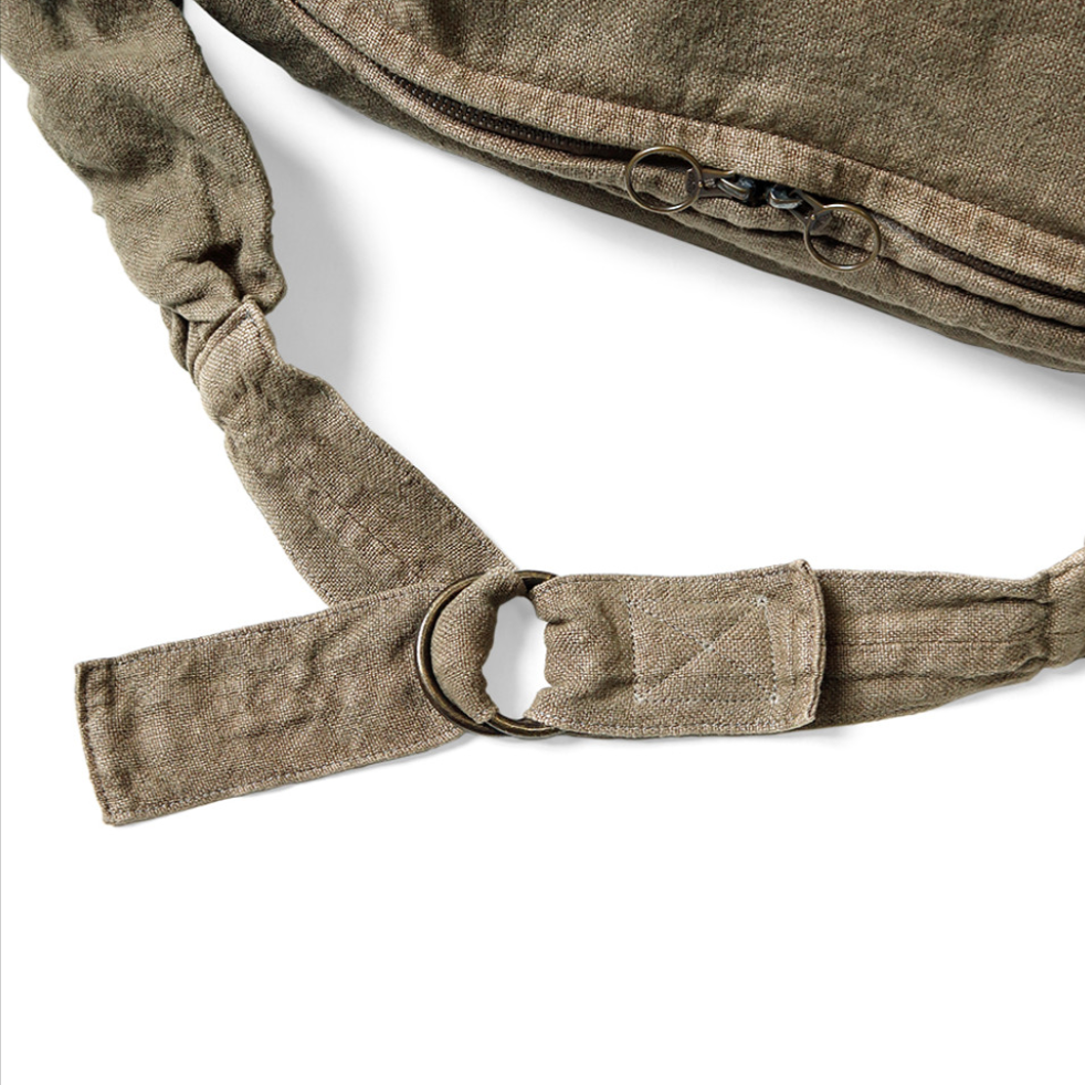 Kapital Linen Dongoros Transit Snufkin Bag