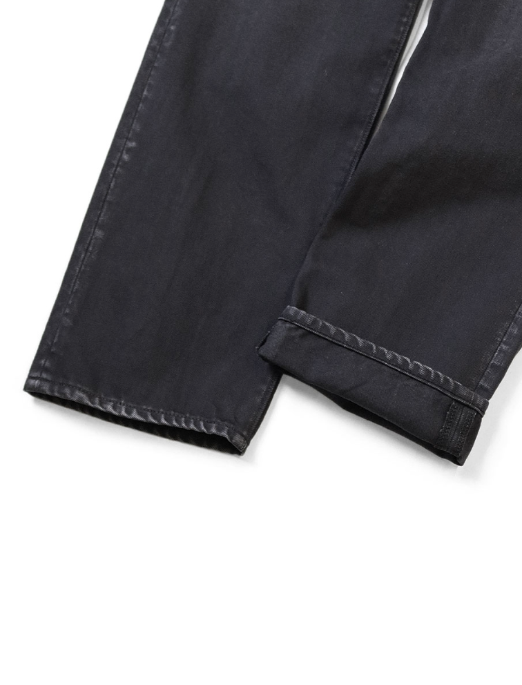 Kapital 14oz Black x Black Denim 5P Monkey CISCO (Processed)