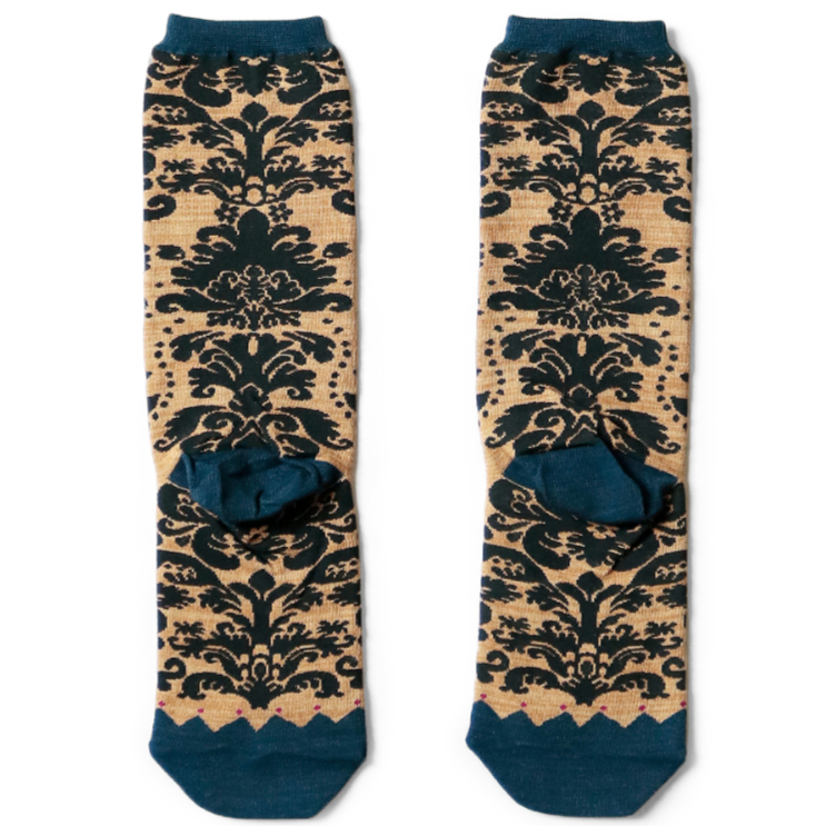 Kapital 200 Fizz pt Damask Pattern Socks