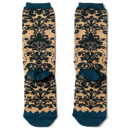 Kapital 200 Fizz pt Damask Pattern Socks