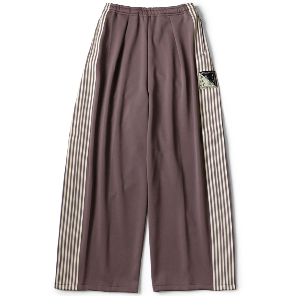 Kapital Stuntman & Woman Smooth Jersey Baggy Track Pants (Banner Stripe)