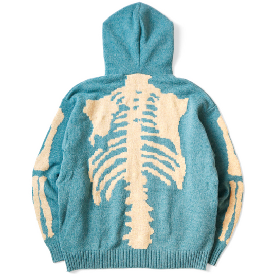 Kapital 5G Wool Bone Hooded Sweater