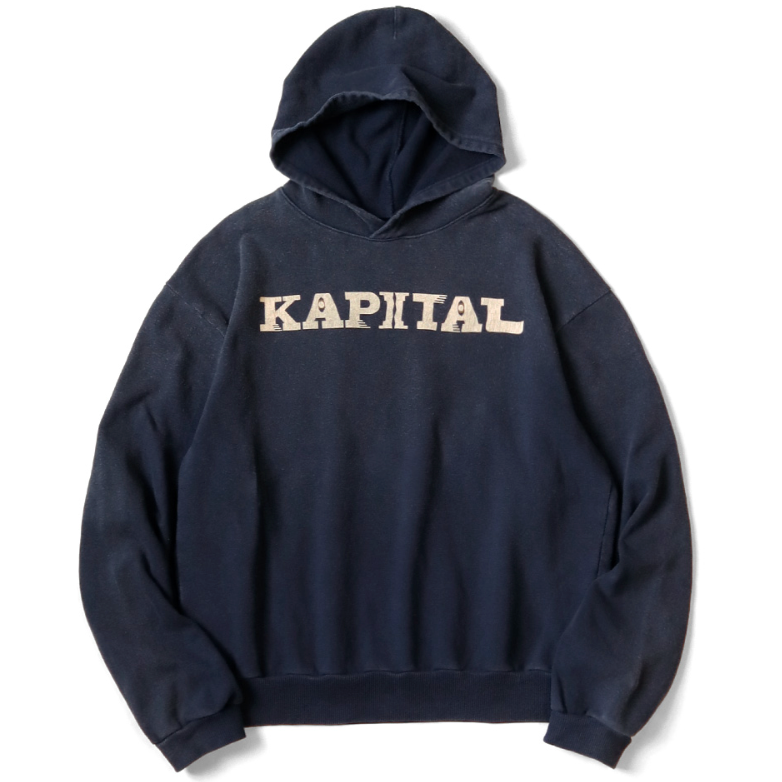 Kapital Fleece Hooded Sweatshirt (SPEAKEASY KAPITALpt)