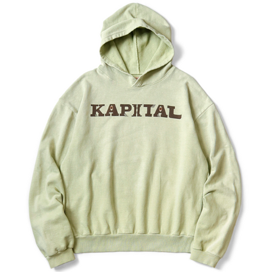 Kapital Fleece Hooded Sweatshirt (SPEAKEASY KAPITALpt)