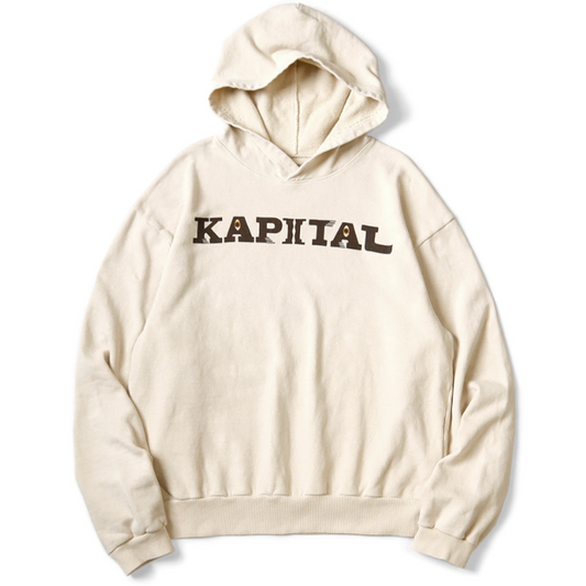 Kapital Fleece Hooded Sweatshirt (SPEAKEASY KAPITALpt)