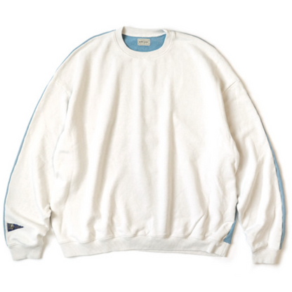 Kapital Fleece 2TONE Big Sweatshirt (BONE pt)