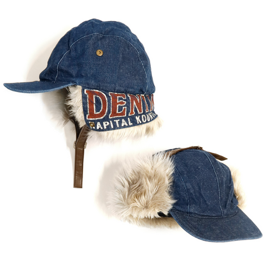 Kapital 11.5oz Denim Laundry Hunter Cap