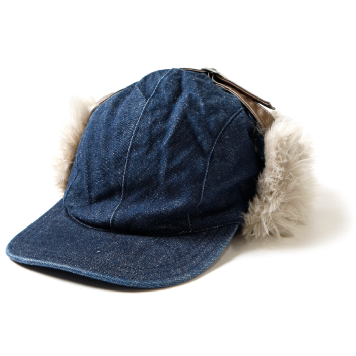 Kapital 11.5oz Denim Laundry Hunter Cap