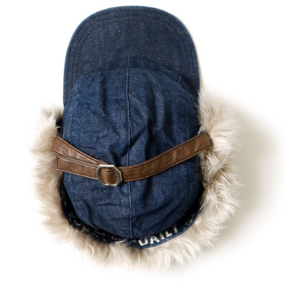 Kapital 11.5oz Denim Laundry Hunter Cap