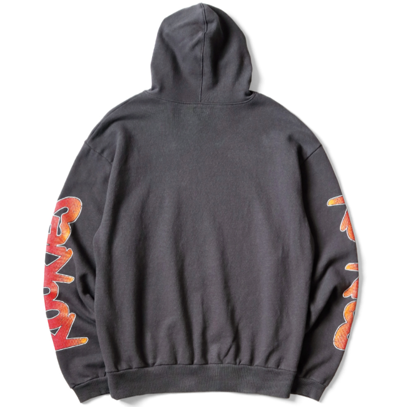 Kapital Fleece Hooded Sweatshirt Buster Peckish Rainbowy pt