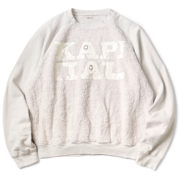 Kapital Fleece x Fur Grizzly Sweatshirt (Speakeasy Kapital)