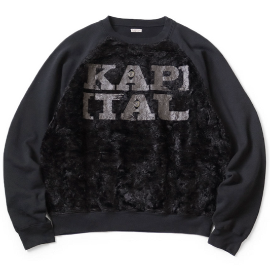 Kapital Fleece x Fur Grizzly Sweatshirt (Speakeasy Kapital)