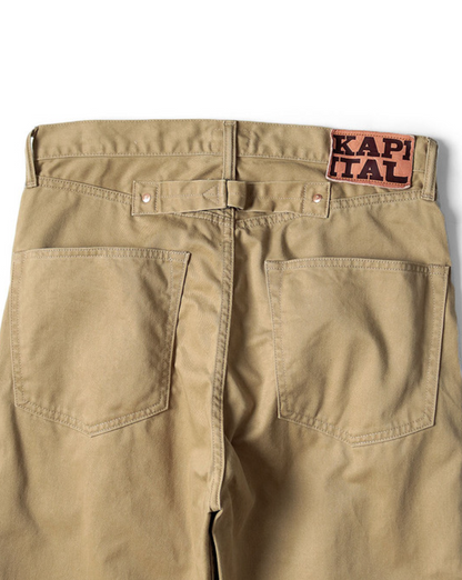 Kapital Chino Mexican Tuxedo 5P Okagilly Pants