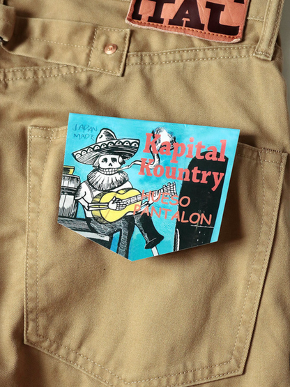 Kapital Chino Mexican Tuxedo 5P Okagilly Pants