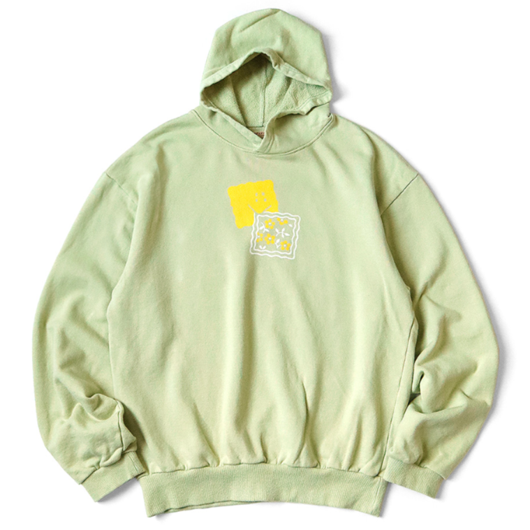 Kapital Fleece Hooded Sweatshirt (PECKISH RAINBOWY)