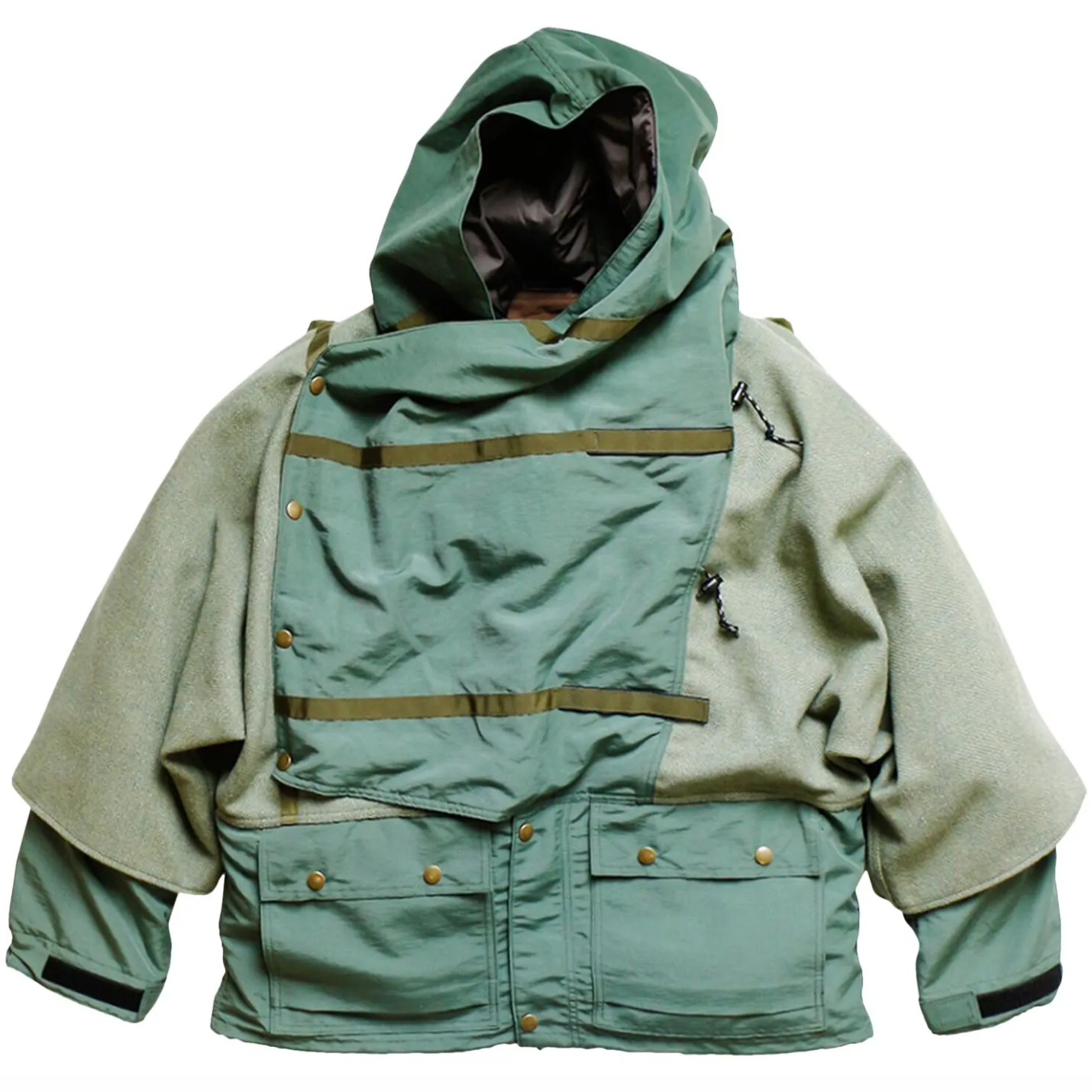 Kapital 60/40 Cross x Wool Military KAMAKURA Anorak Jacket