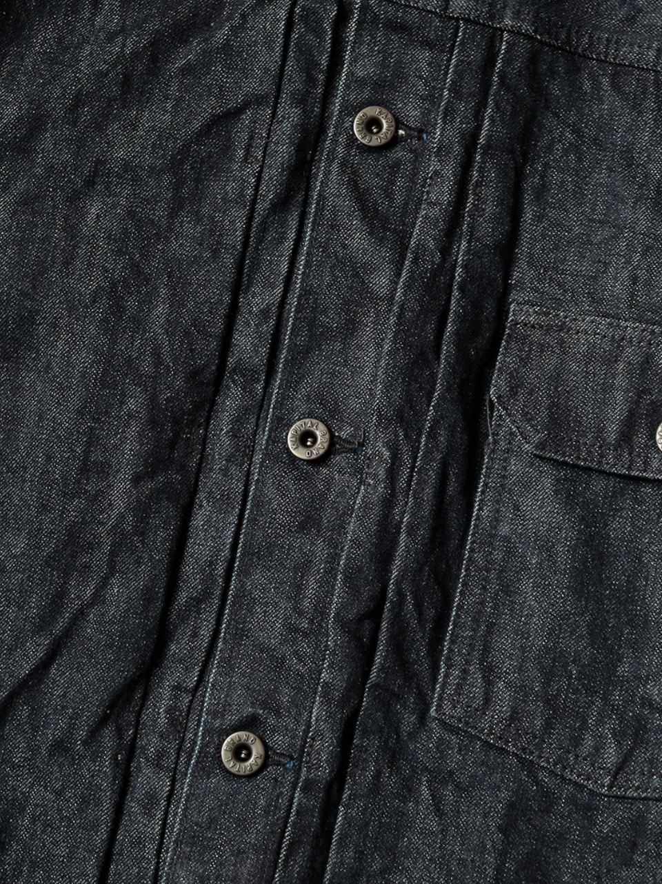 Kapital 14oz Denim 1st Jacket (Black Thread Ver.)