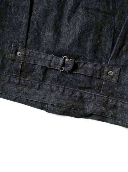 Kapital 14oz Denim 1st Jacket (Black Thread Ver.)