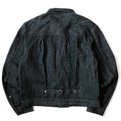 Kapital 14oz Denim 1st Jacket (Black Thread Ver.)