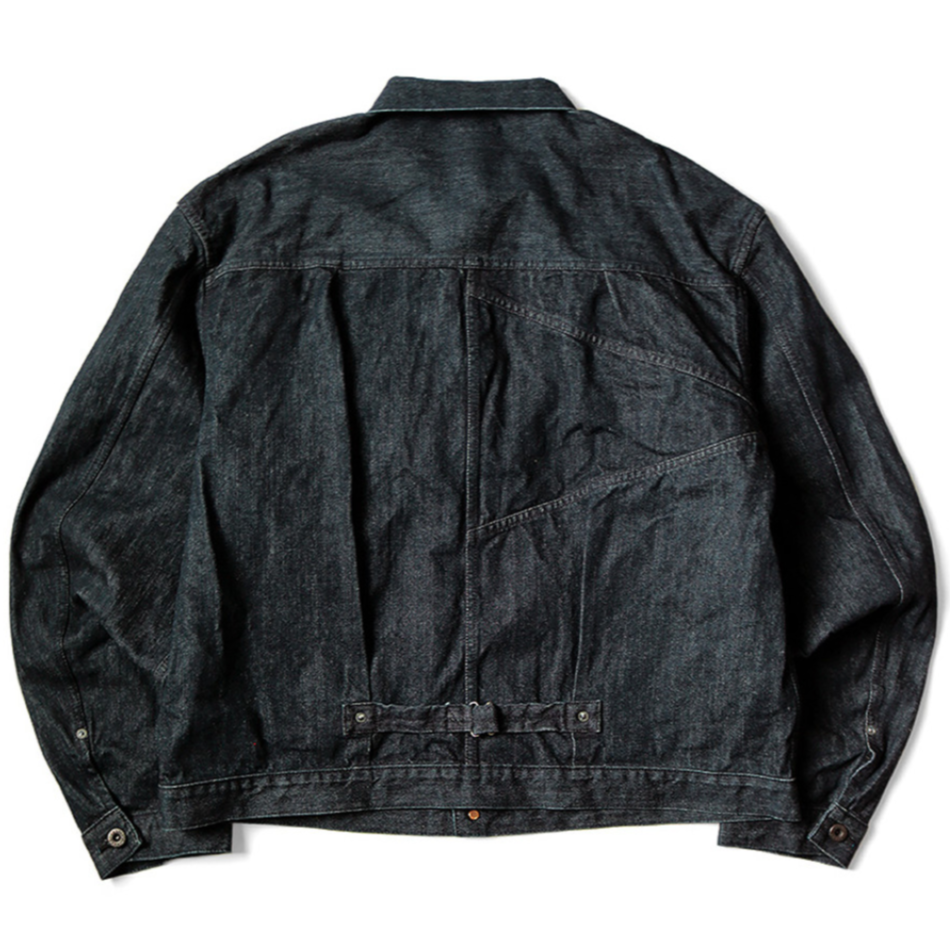 Kapital 14oz Denim 1st Jacket (Black Thread Ver.)