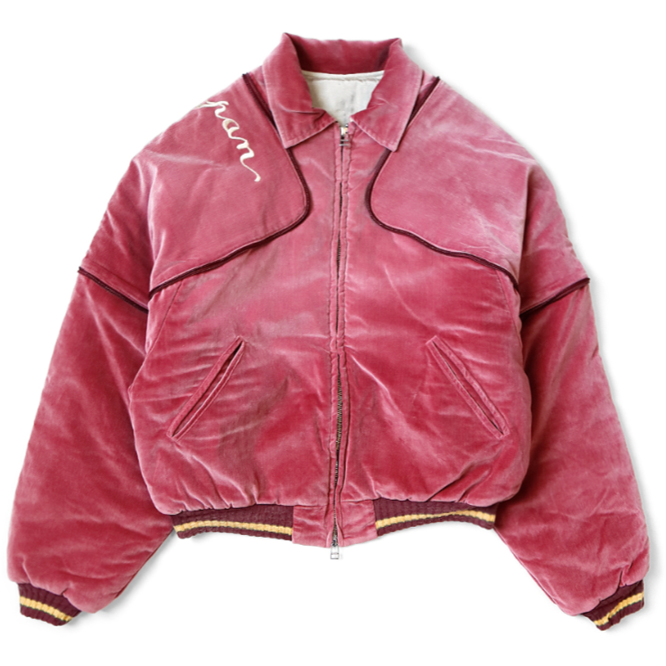 Kapital Velvet Siamese Bomber Drizzler Jacket