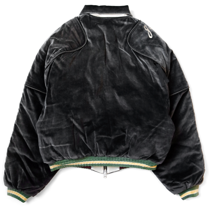 Kapital Velvet Siamese Bomber Drizzler Jacket