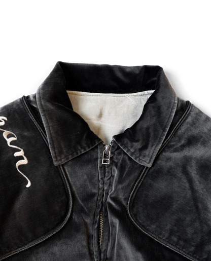 Kapital Velvet Siamese Bomber Drizzler Jacket