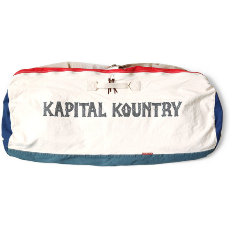 Kapital No.8 Canvas Billion Dollar Boston Bag