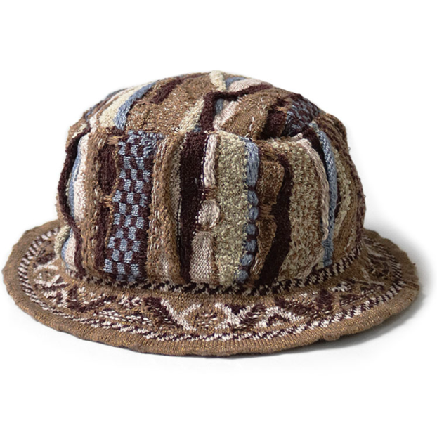 Kapital 7G Gaudy Knit Bucket Hat