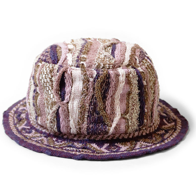 Kapital 7G Gaudy Knit Bucket Hat