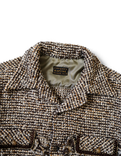 Kapital Fancy Tweed Board Shirt