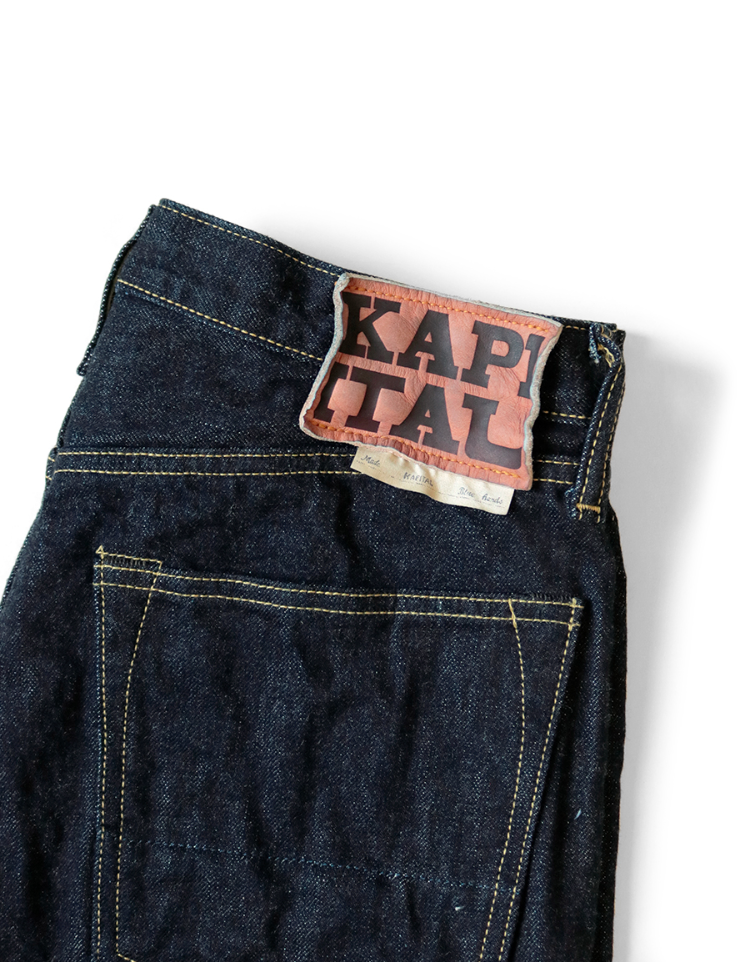 Kapital 14oz Denim 5P Monkey Cisco