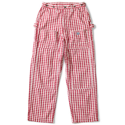 Kapital Canvas Gingham Check Lumber Pants