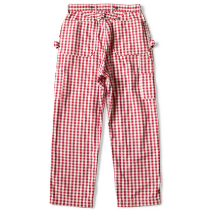 Kapital Canvas Gingham Check Lumber Pants