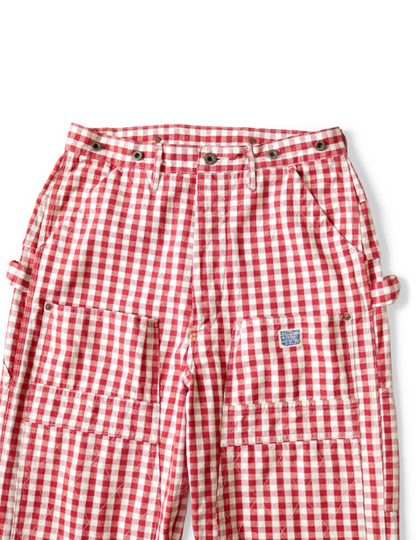 Kapital Canvas Gingham Check Lumber Pants