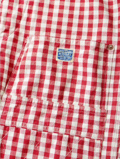 Kapital Canvas Gingham Check Lumber Pants